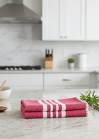 FARMHOUSE HAND TOWEL , WITHOUT FRINGES ( SET OF 2 )