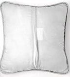 Tache Cotton Light Grey Silver Soothing Pastel Cushion Covers / Euro Sham (JHW-862)