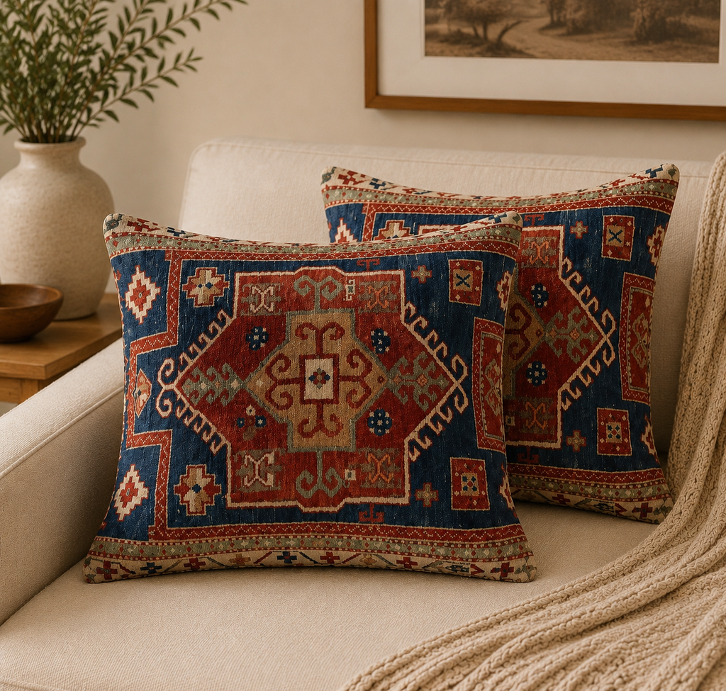 Persian-Inspired Luxurious Accent Cushions
