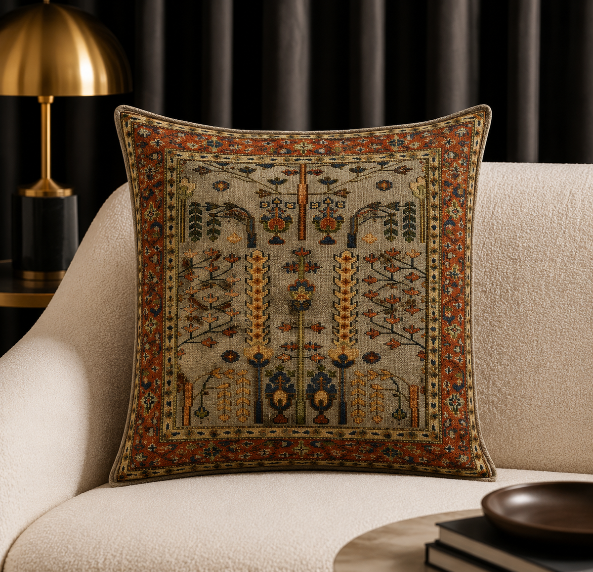 Persian-Inspired Luxurious Accent Cushions