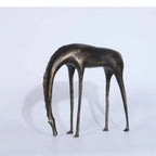 Abstract Horse Statue Cast Iron Rustic Decor for Your Living Room