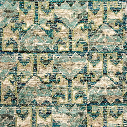 BAZAAR - GEOMETRIC JACQUARD UPHOLSTERY FABRIC BY THE YARD