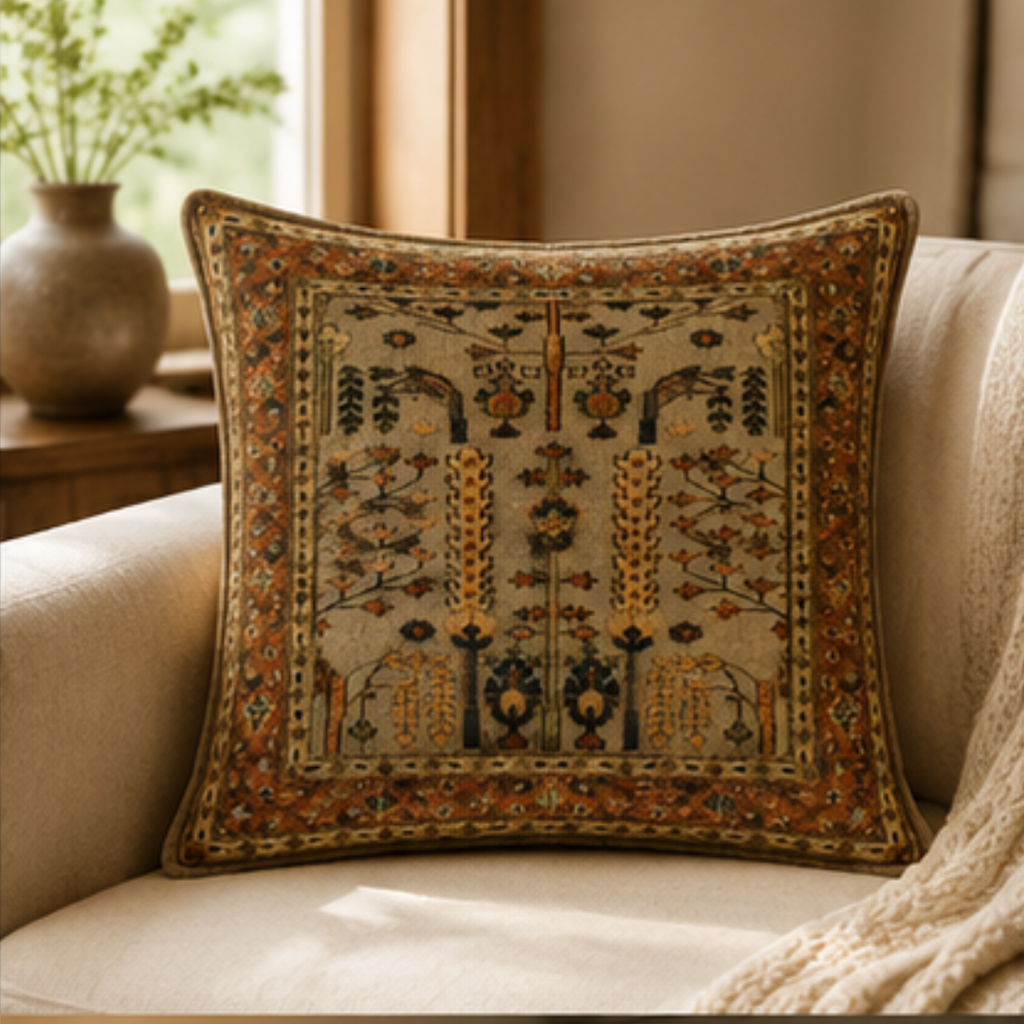 Persian-Inspired Luxurious Accent Cushions