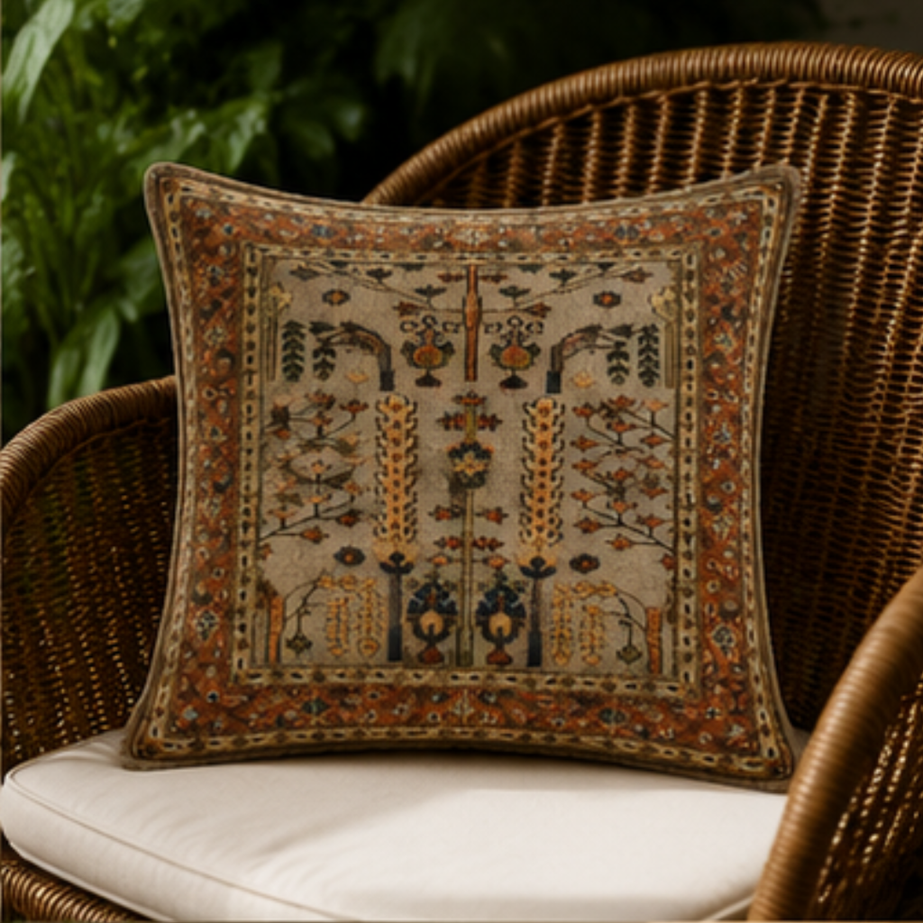 Persian-Inspired Luxurious Accent Cushions