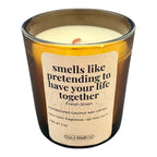 Minimalist Amber Candles — Choose Your Scent