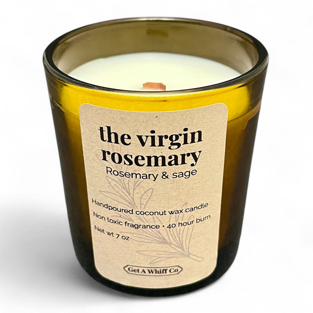 Minimalist Amber Candles — Choose Your Scent