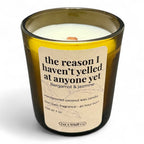 Minimalist Amber Candles — Choose Your Scent