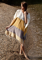 Multi Color Tunic Beach Cover Up