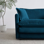 Modular Sectional Sofa for Living Room, U Shaped 5 Seater with Ottoman