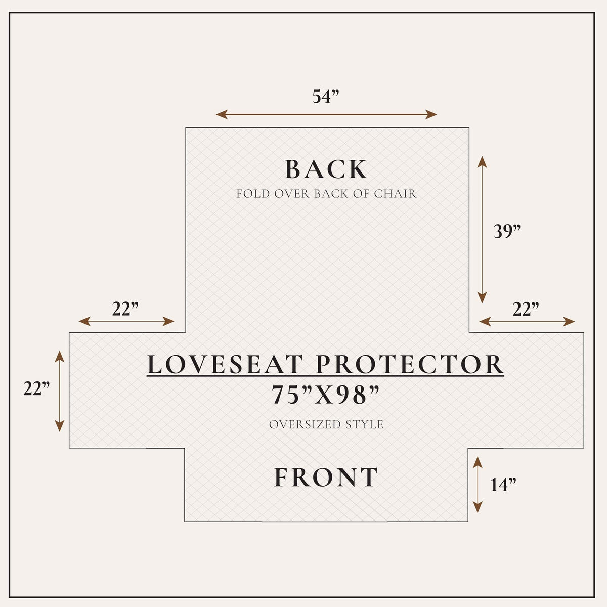 Reversible Furniture Protector - Langdon Collection