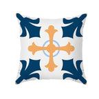 Ethnic Floral Patterns Sofa Cushion Cases Nordic Geometric Simple Blue Modern Decorative Throw Pillow Case Cushion Case For Room Bedroom Pillows Case Bohemian Decor Home Pillows 45x45CM