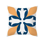 Ethnic Floral Patterns Sofa Cushion Cases Nordic Geometric Simple Blue Modern Decorative Throw Pillow Case Cushion Case For Room Bedroom Pillows Case Bohemian Decor Home Pillows 45x45CM