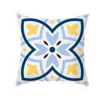 Ethnic Floral Patterns Sofa Cushion Cases Nordic Geometric Simple Blue Modern Decorative Throw Pillow Case Cushion Case For Room Bedroom Pillows Case Bohemian Decor Home Pillows 45x45CM