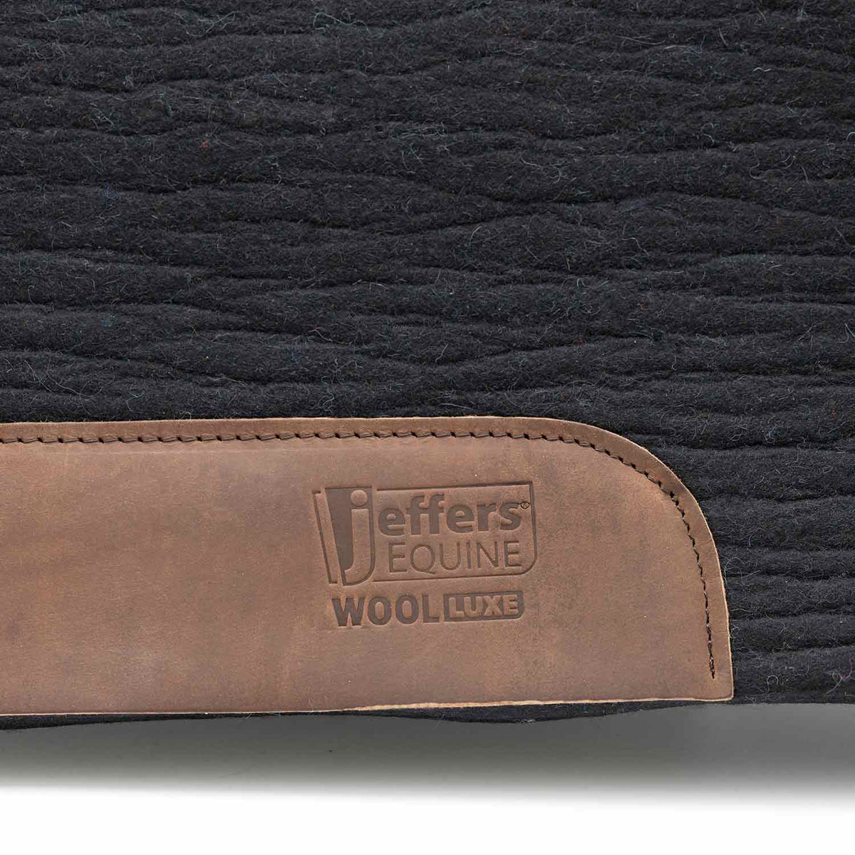 Jeffers WoolLuxe 100% Wool Equine Saddle Pad – Cushioned, Breathable, and Shock-Absorbing